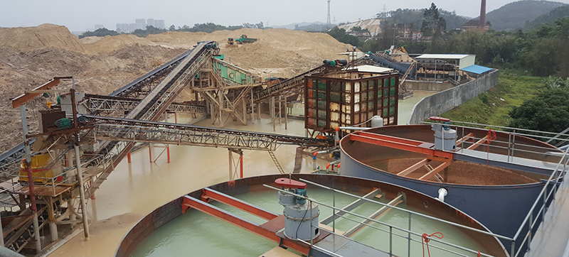 Polyacrylamide in Sand Washing Wastewater Treatment